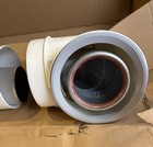 Ubbink Rinnai Plastic Universal Non-condensing Vent Termination Kit Long 223182