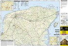 National Geographic Adventure Map  Northern Yucatan 3105
