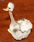 Adorable Vintage Ostrich Figurine Josef Originals Ceramic Collectable