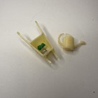Vintage Hard Plastic Snow White   7 Dwarfs Cake Toppers Elf Gnome Hong Kong
