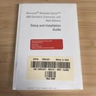 Microsoft Windows 2003 Server Standard Edition 5 Cals W key Brand New Sealed