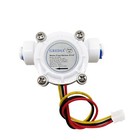 1 4  Quick Connect Water Flow Sensor Food-grade Switch Hall Effect Flowmeter    