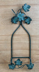 Mcm Wall Mounted Plate Holder Hanger Green Maple Leaf      Steel Metal Rod Wire