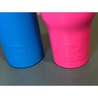 Rtic Insulated Tumbler Set 20oz Blue Mug With Handle And 30oz Neon Pink Cup
