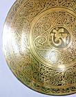 42 Cm Handmade Gong Tibetan Design Excellent Quality Sound Bronze Spiritual 