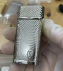 Smoking Lighter Cartier Classic Luxury Lighter Gas Lighter With Stones And Box