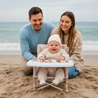 Portable 3-in-1 Baby Chair  Cozy Booster Seat  Baby Seat With Tray  Compact Fold