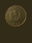 1832 Nova Scotia Canada One Penny Token - F  fine 