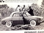 1960 Renault Dauphine   Caravelle Print Ad 