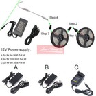 5m 10m Led Strip Light 2835 5630 60leds m White warm White  rf Remote  power