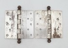 Pair Of Vintage 5 X 5 In  Sargent Steel Butt Door Hinges