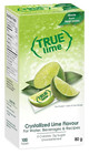 True Lime Water Enhancer Bulk Dispenser Pack 100 Packets   Zero Calorie Unswe   