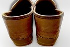 Dansko Professional Women s Honey Distressed Leather Shoes Size 40  Us 9 Wide