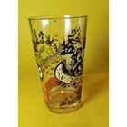 Vintage Davy Crockett Promotional Glass 5   Tall Display Only Has Small Chip
