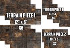 Neoprene Terrain Mats - Rotiron - Compatible W  Warhammer 40k