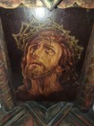 Vintage Wooden Wall Hanging Art Of Jesus Christ Beautiful 