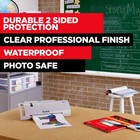 Thermal Laminating Pouches 5 Mil Business Card Size 20 Pack Clear Sheets
