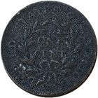 Semi Key 1798 Draped Bust Large Cent Penny Copper Coin Nice Details W  Corrosion