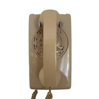 1964 Western Electric Ivory 554 Rotary Wall Bell System Telephone Nos