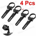 4pcs 1 5  Bull Bar Roll Cage Mount Bracket Tube Clamps Holder Led Light Bar Atv