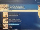 Bissell Pet Stain Eraser Plus Cordless Handheld Portable Spot Cleaner 3182