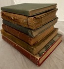 6 Antique Vintage School Books 1879 Mcguffey Children s Drawings