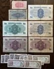 Lot Of 17 Hong Kong Banknotes  One Dollar  10 Cents  One Cent  From Yr 1935