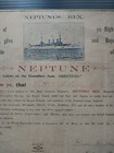 1904 Neptunus Rex Certificate U s s  New York Ca-2