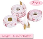 Body Measuring Ruler Sewing Cloth Tailor Tape Measure Soft Flat 60   150cm