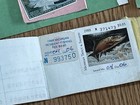 Vintage Lot Of Michigan Hunting License With Waterfowl Stamps