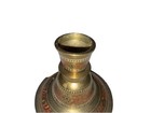 Antique Brass Hookah Base Pot Original Old Hand Crafted Floral Design 4    Orange