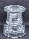 Hemingray 25 Ice Clear Glass Insulator Cd 175 Doorknob Style Made In Usa Ex Cond