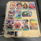 Rare Vintage Garbage Pail Kids Gross Trading Cards Sticker Scrapbook Collection