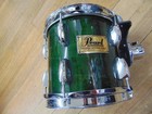 Pearl 8x8 Prestige Session Select Rack Tom Green Lacquer Maple mahogany