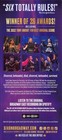 Six The Musical Broadway Show Flyer Toby Marlow Lucy Moss Tony Award Winner