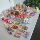 Fisher Price Loving Family Lot Of Dollhouse Furniture And Figures dolls Toys