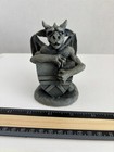 4 Inch Resin Medieval Gargoyle With Shield Protection Statue