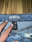 Rewash Womens Shorts Size 7 28 Blue Denim Stretch High Rise Cheeky Hot Pants