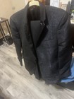 Hugo Boss Black Metallic sparkle Tuxedo Blazer With Matching Black Hugo Trousers