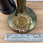 Antique American Bell Telephone Company Brass Candlestick Rotary Phone Vintage