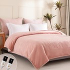 Heated Blanket King Size - Dual Controllers Electric Blanket King With 9 Heat   