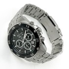 Bulova 98b401 Marine Star Classic Men s Black Dial Quartz Chronograph Watch