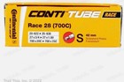 2 Continental 700 X 20-25c Inner Tubes 42mm Presta Road Bike Two-pack