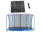 Upper Bounce 14  Replacement Enclosure Black Trampoline Safety Net Top Ring