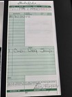 Ben Hogan Signed Framed Country Club Receipt   Photo Display 12x18 