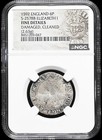 England Queen Elizabeth I 1592 Ad  Sixpence 6p 1558-1603 Silver S-2578 Coin  Ngc