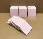 Vtg Lot 40 American Pink Made In Usa Ceramic Bathroom Tiles 4  Sq Old 560-26b
