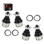 4pcs Upper And Lower Ball Joints For Honda Foreman 450 500 520 Rubicon 500 520