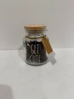 Rae Dunn By Magenta Get Cute 300 Bobby Pins Glass Jar Bathroom Decor New
