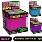 Needoh Nice Cube Stress Ball Squishy Sensory Fidget Decompression Toy Kids Gifts